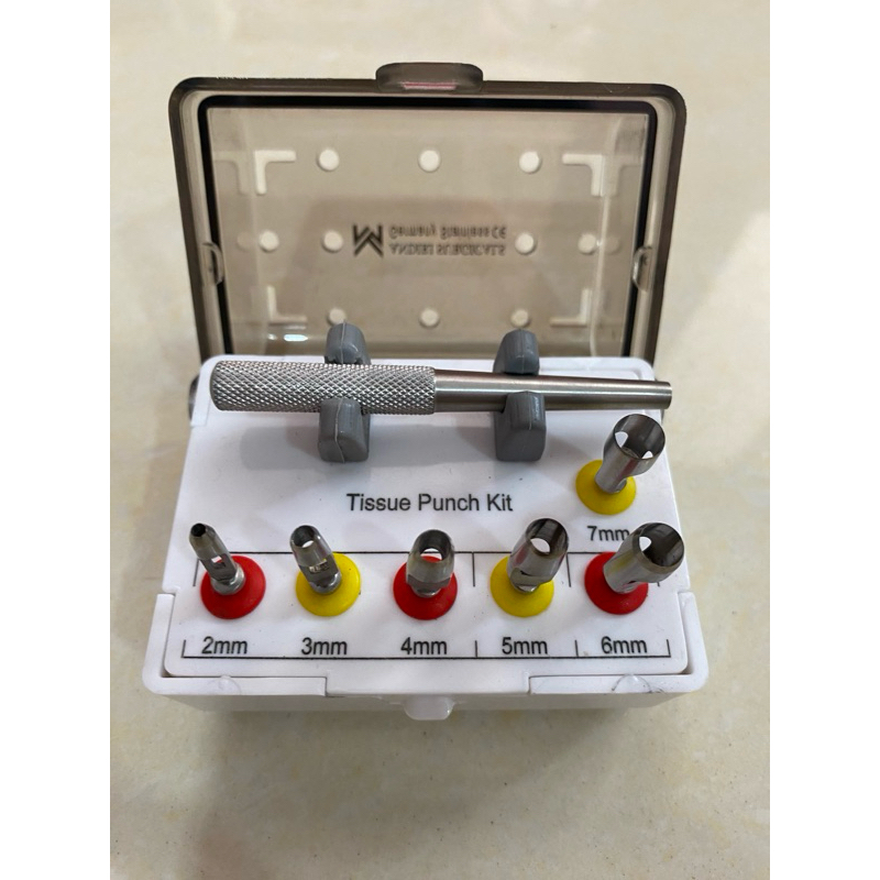 SET Biopsy Punch RE-USE Stainless Steel / biopsypuch reuse set / Punch Biopsy