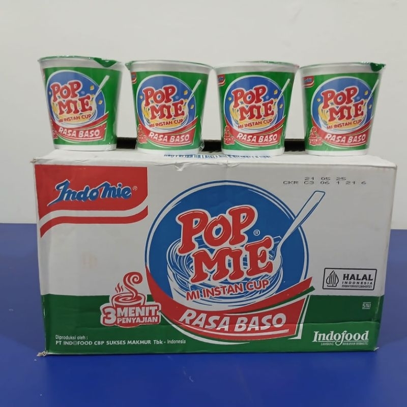 

Pop Mie Instan Cup All Varian Per Dus