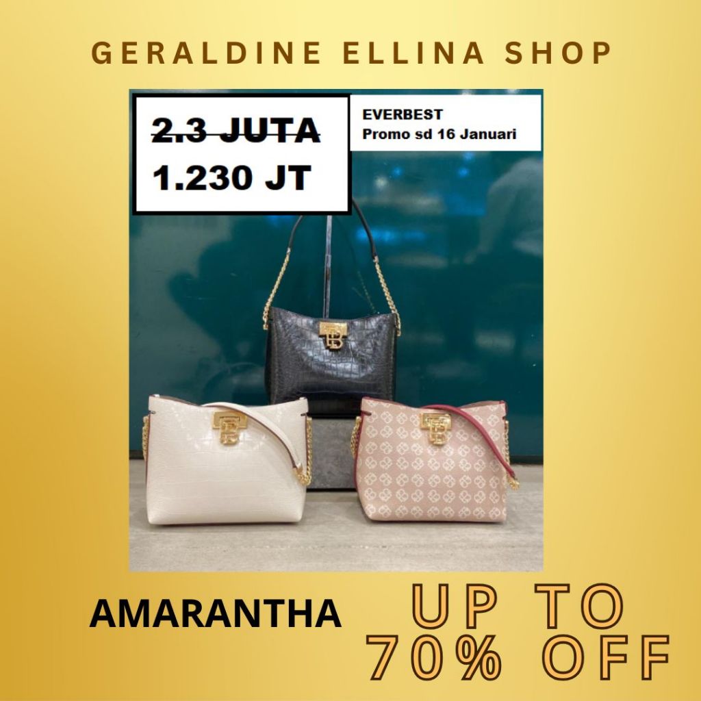 Tas Everbest wanita sale tote bag 100% original seri AMARANTHA