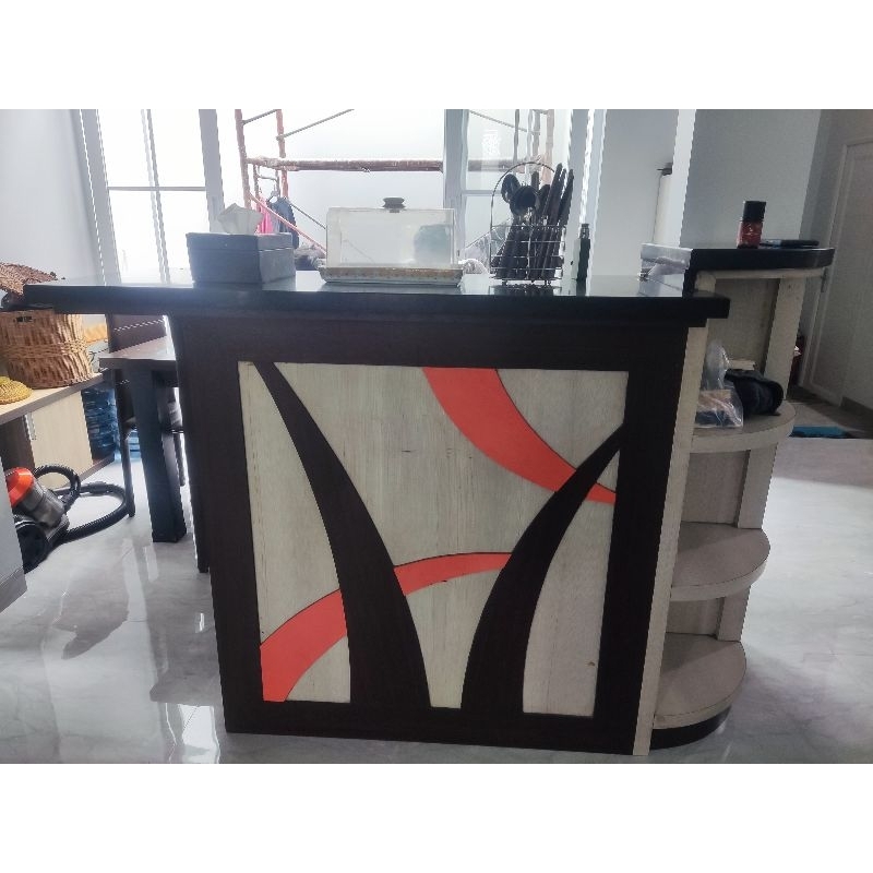 Meja Bar Marmer Minimalis / PANTRY