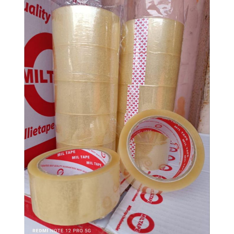 

1 pcs lakban bening 90 yard