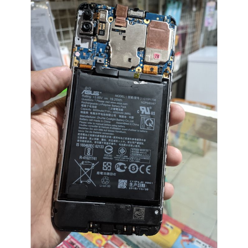 Mesin Asus max pro m2 Ram 4/64