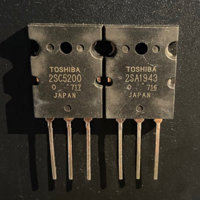 TRANSISTOR POWER 2SC5200 C5200 2SA1943 A1943 LOT-714 SEPASANG