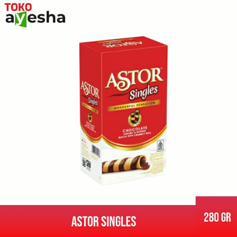 

Astor Singles 280 gr - 1 Kotak isi 20 pcs