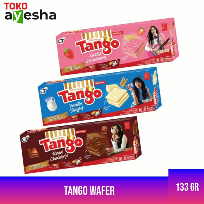 

Tango Wafer 133 gr - 3 Varian Rasa