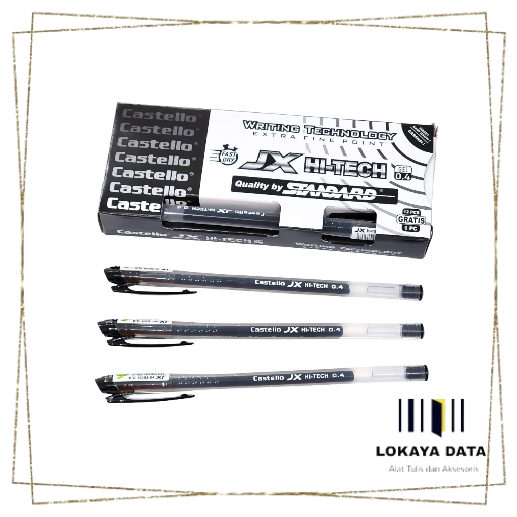 

CASTELLO BULPEN JX HI-TECH 0,4 (PAK ISI 12+1PCS)