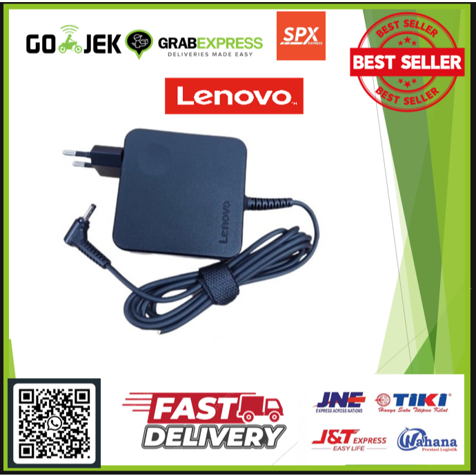 Charger Lenovo Ideapad 110 S145 330 320 310 Slim 3 3i Slim 5 5i S340 S530 20v 3.25A ORI NEW