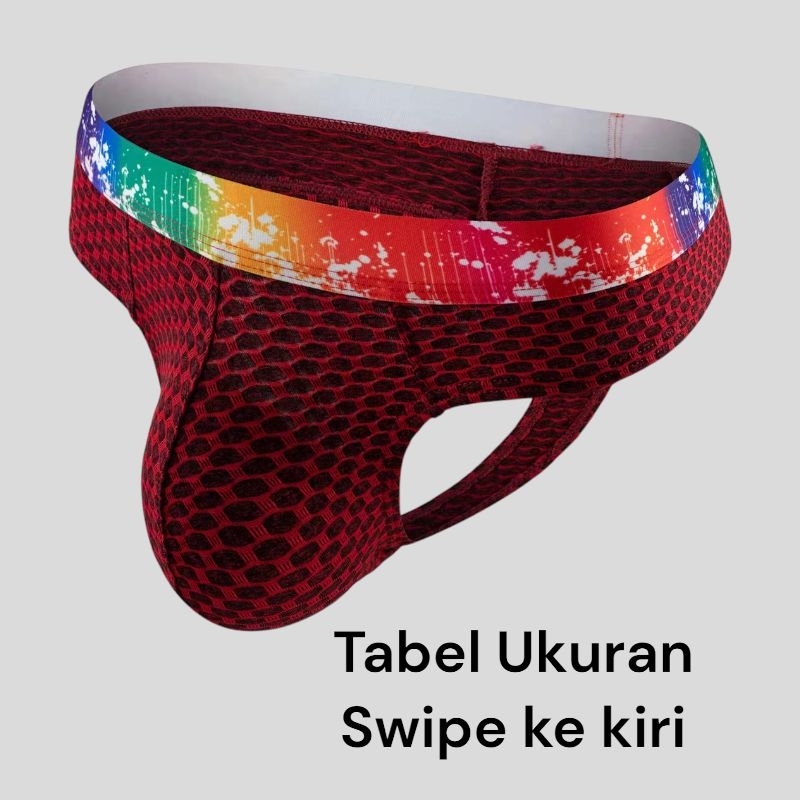 U 081 Gstring pria man cowok polyamide D124T