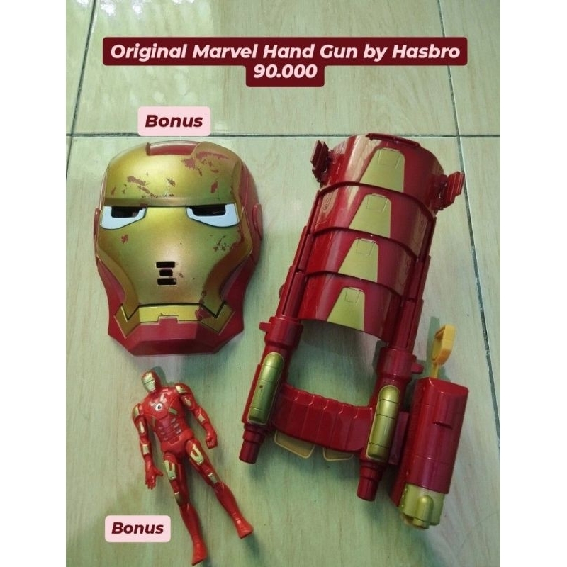 Original Marvel Ironman Hand Gun Nerf by Hasbro