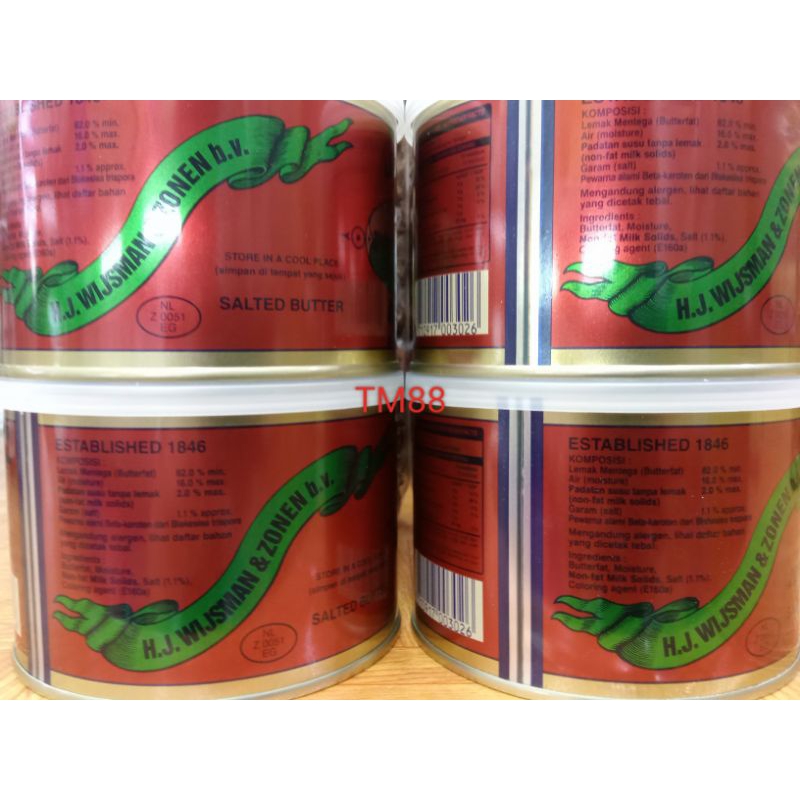 

MENTEGA WIJSMAN/BUTTER WIJSMAN HOLLAND/DUTCH BUTTER WIJSMAN 454 GRAM