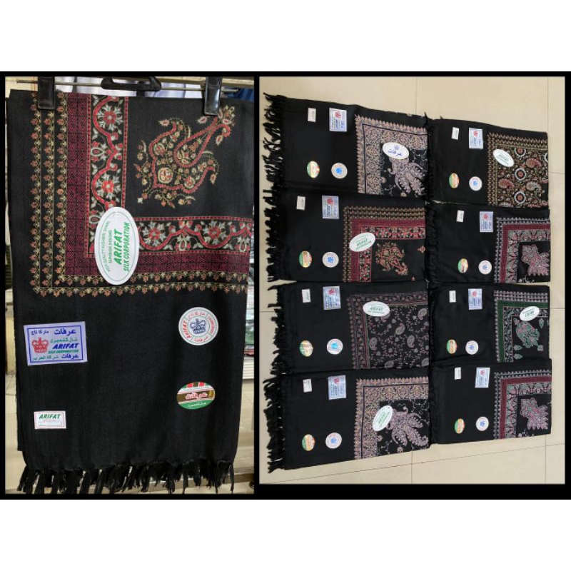 SURBAN ARIFAT SHAWL KASHMIRI PRINTING PREMIUM HIGGH QUALITY