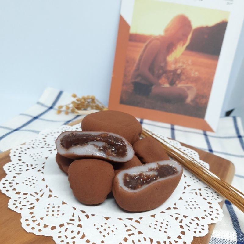 

mochi coklat kacang