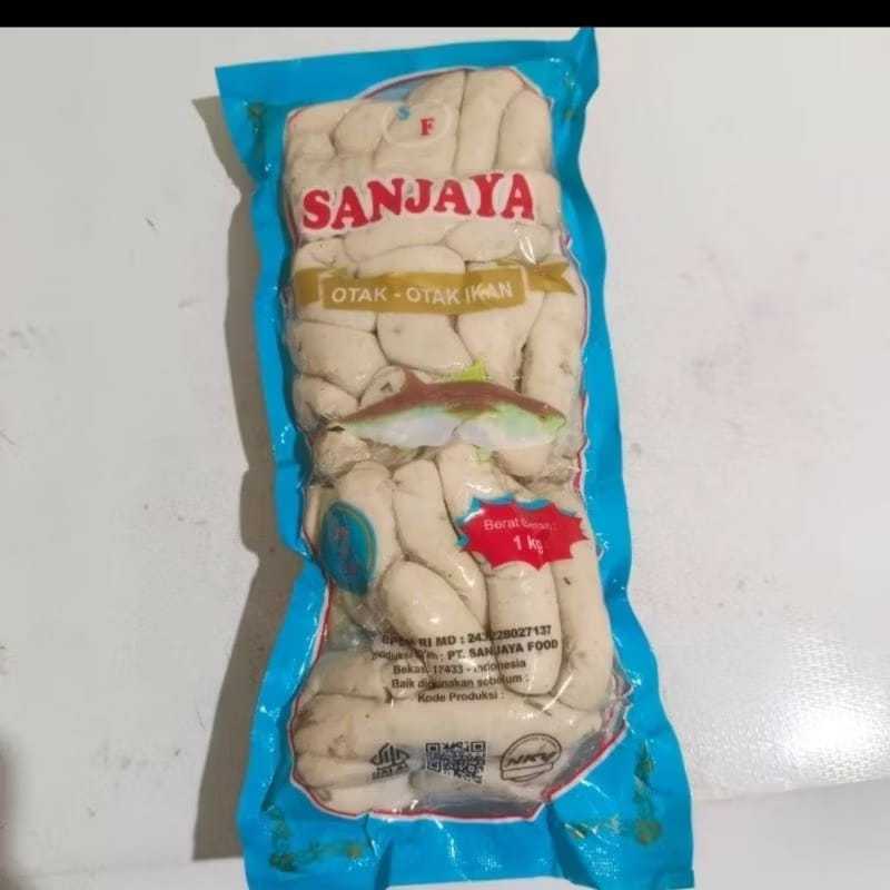 

Cod / Sanjaya otak - otak ikan beku frozen 1 kg 5 pcs / Otak - otak ikan sanjaya / Otak - otak ikan sanjaya berat 1 kg / Sanjaya otak - otak ikan 1 kg