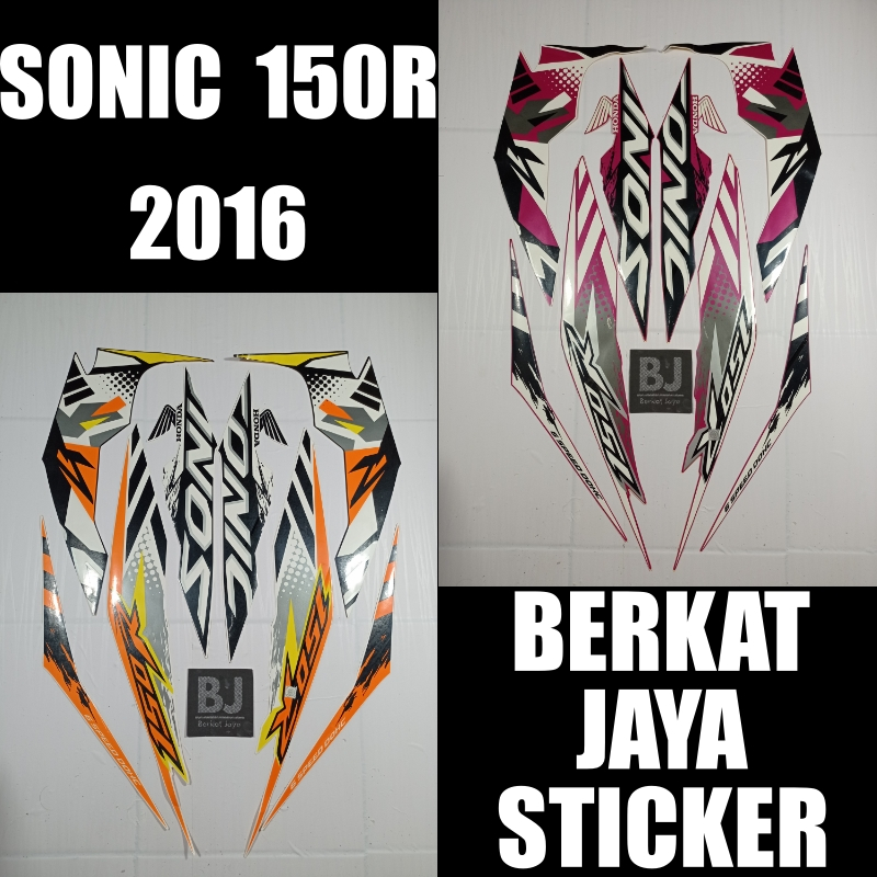 Striping Sticker Honda Sonic 150r 2016