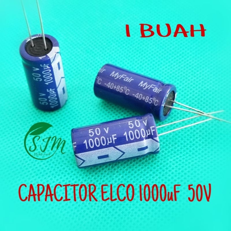 ELCO 50V 1000UF Elko 50 volt 1000uf Elko 1000 uf