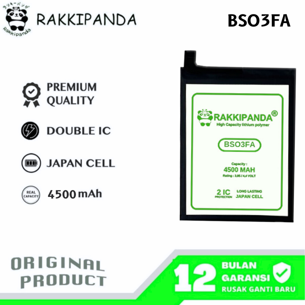 RakkiPanda - BS03FA Black Shark 2 / Black Shark 2 Pro Batre Batrai Baterai