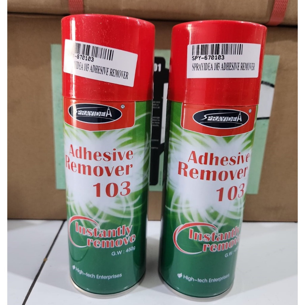 

SPRAYIDEA 103 Penghilang Bekas Lem Perekat Secara Instan Dan Cepat
