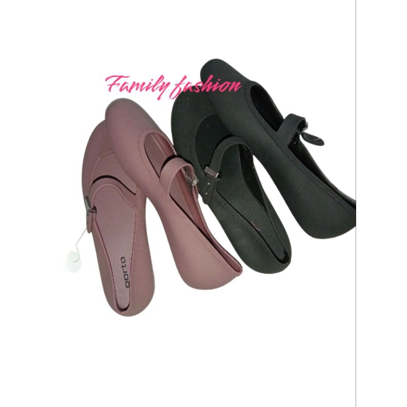 sepatu balet karet wanita