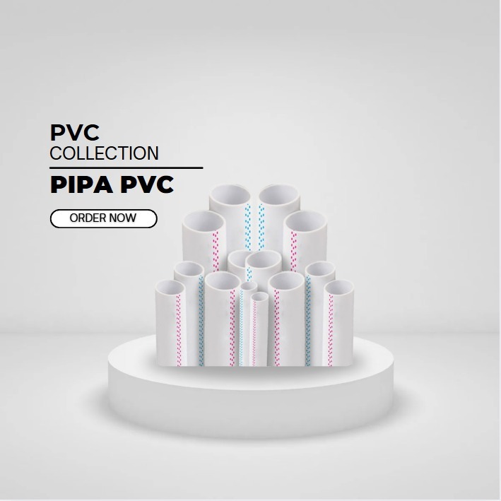 Pipa PVC 4 inch 4 meter type C ARCOPLUS I Pipa air bersih I Peralon Pralon I Pipa air buangan