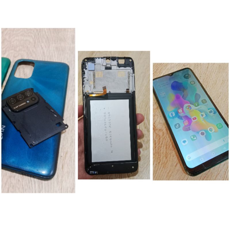 LCD advan g9 +backdoor+batre ori copotan