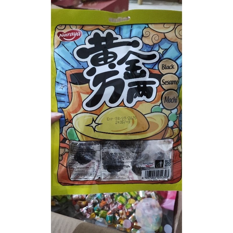 

Black Sesame Mochi