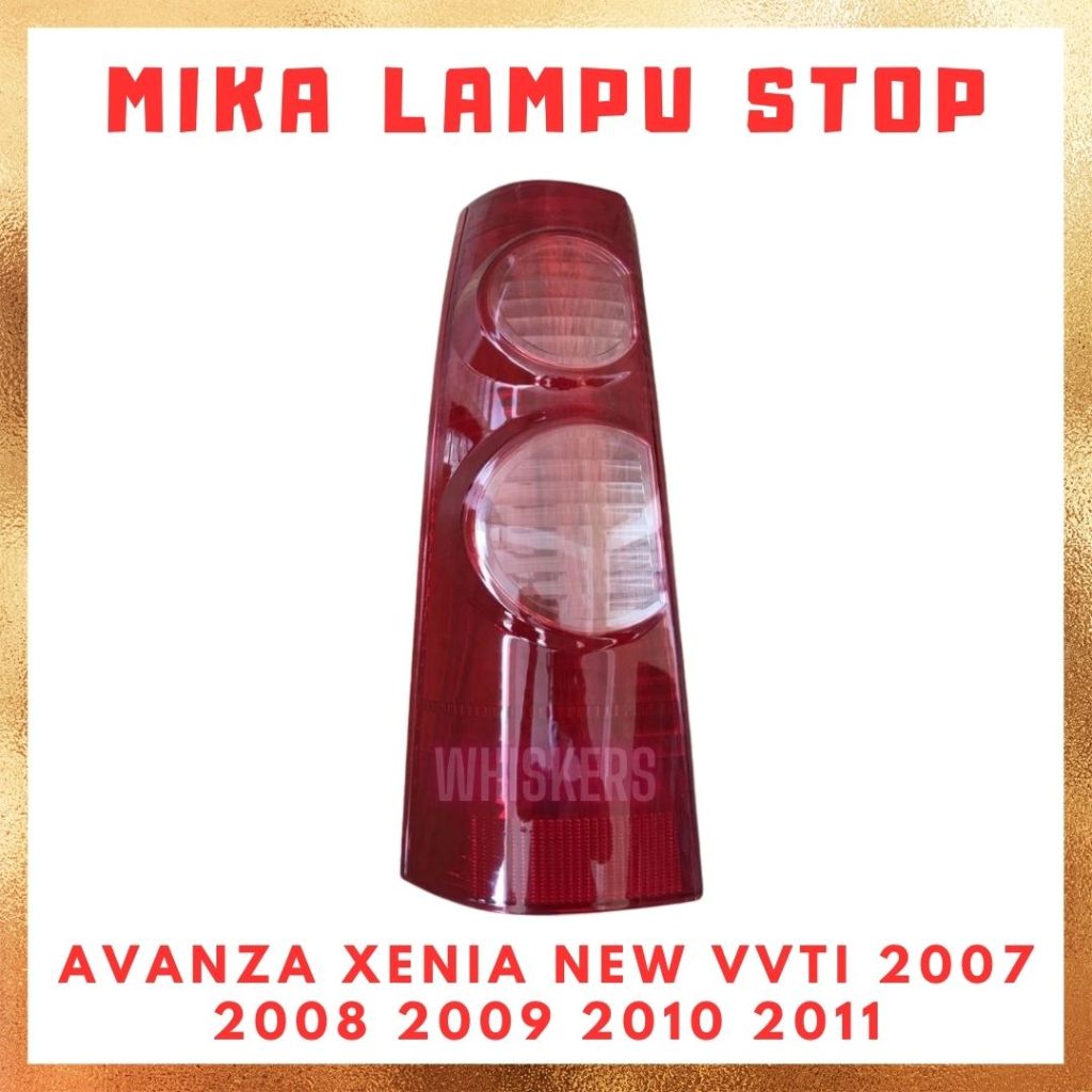 [PCS] Mika Kaca Lampu Stop Lamp Rem Sein Sen Belakang Toyota Avanza Daihatsu Xenia New VVTI 2007 200