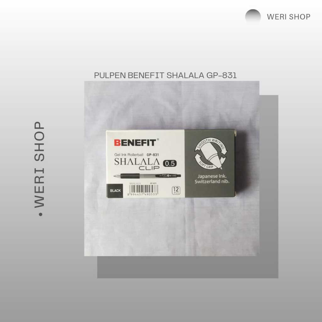 

PULPEN BENEFIT SHALALA GP-831 (1 PAK ISI 12 PCS)