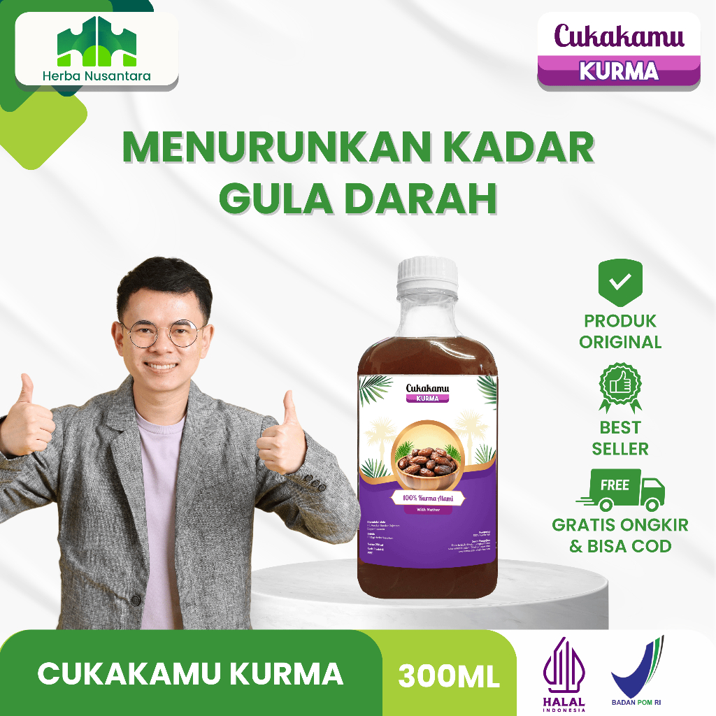 

CUKAKAMU Membantu Turunkan Gula Tinggi - 1 Botol