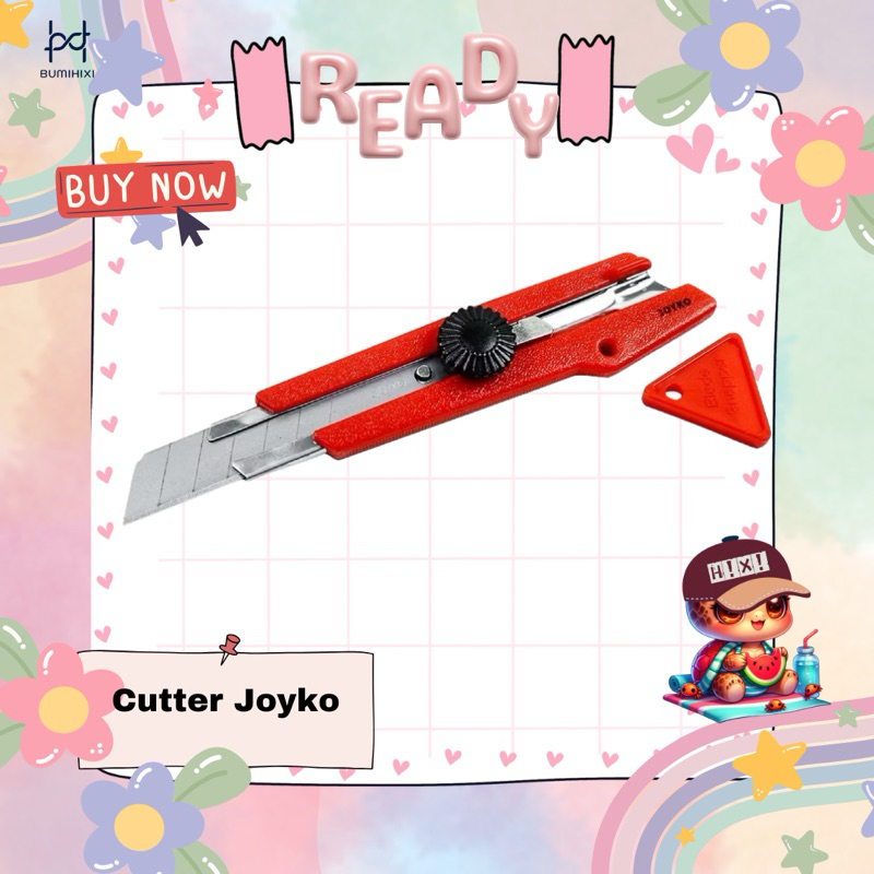 

Ready Stock Cutter Merk Joyko Warna Merah Best Seller