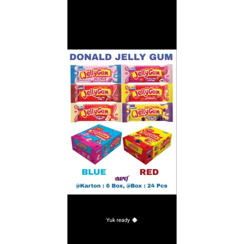 

jelly gum 1 box 24 pcs