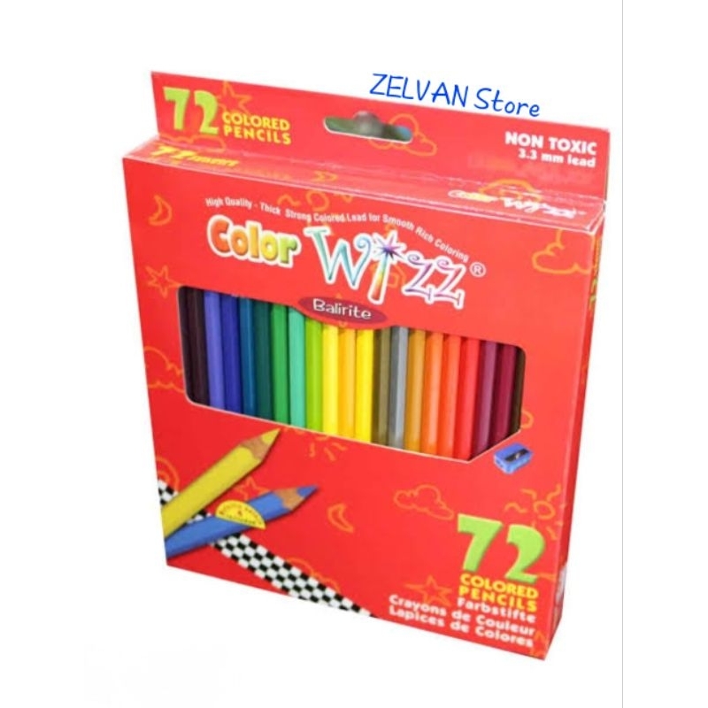 

Pensil Warna 72 warna Color Wizz Balirite