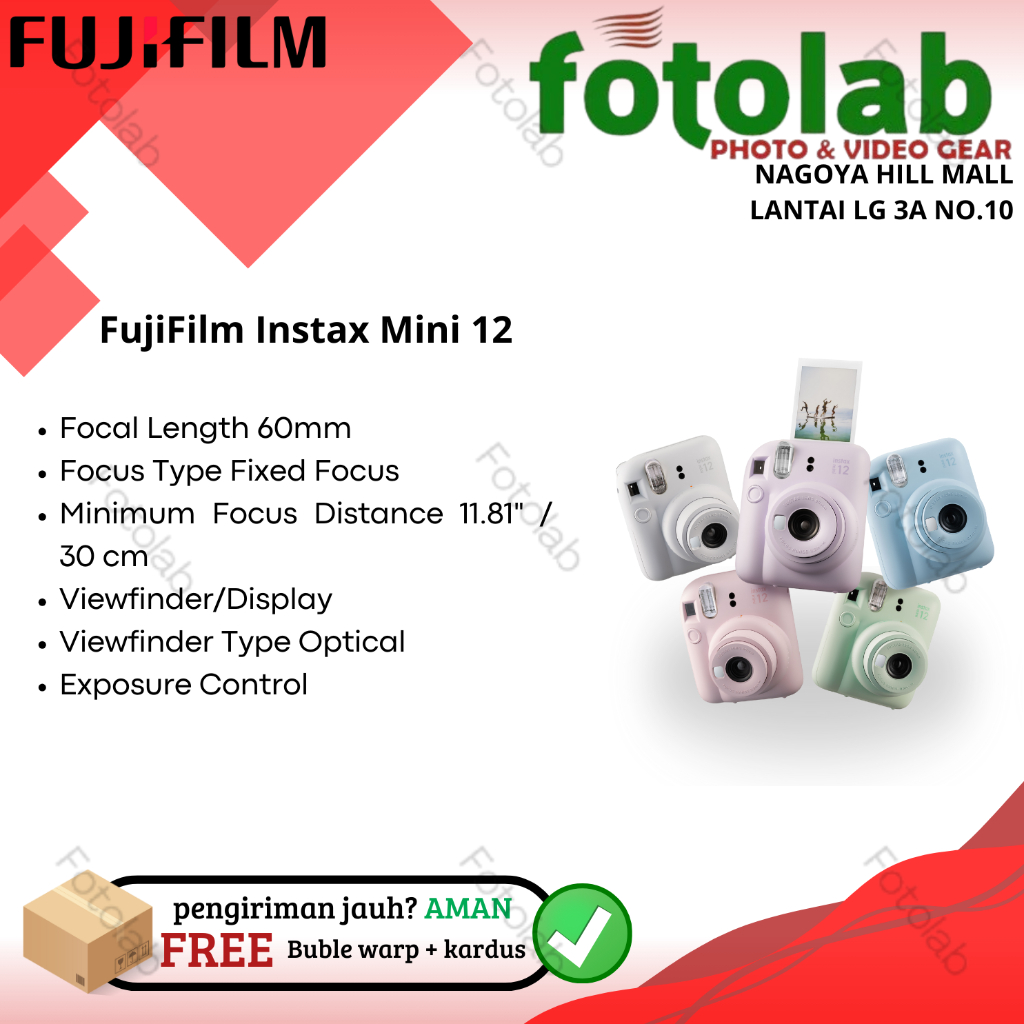 Fujifilm Instax Mini 12