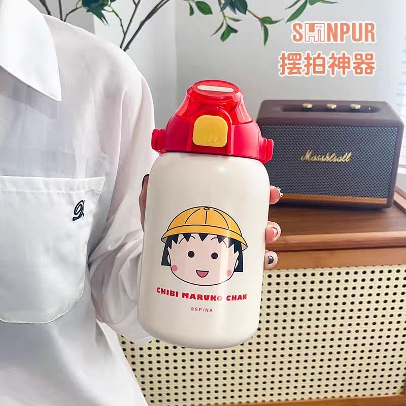 tumbler maruko chan botol minum maruko