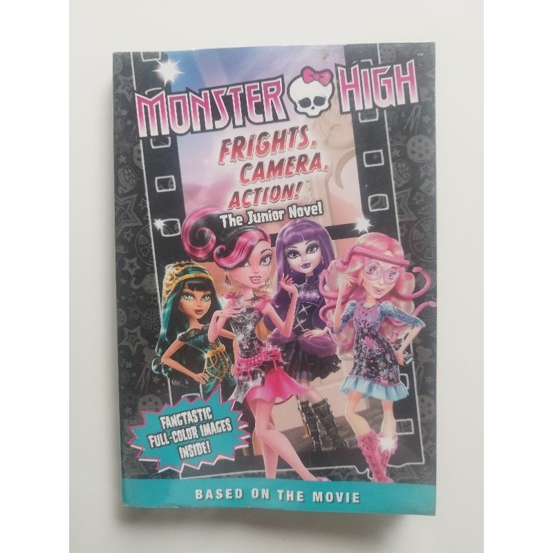 Monster High Frights Camera Action Junior Novel Buku Inggris Anak