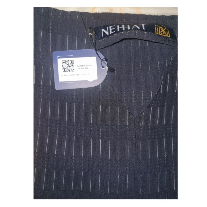 Shanin Abaya Navy NEHHAT MODEST