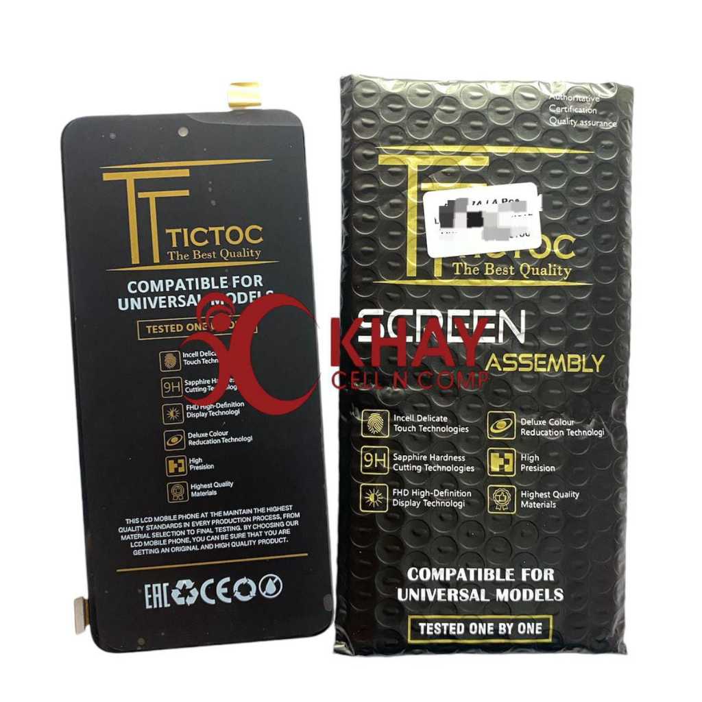 Lcd Xiaomi Redmi Note 9 Pro / Lcd Redmi Note 9 Pro Fullset/ note 9s black Tictoc