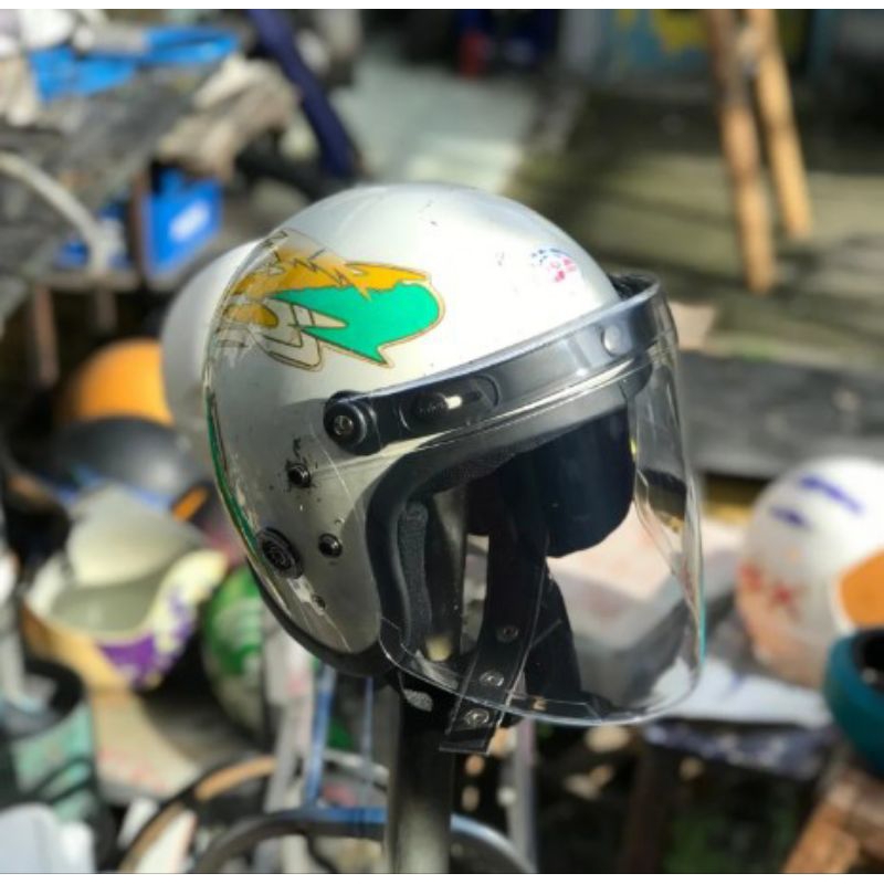 Helm KJP jadul custom