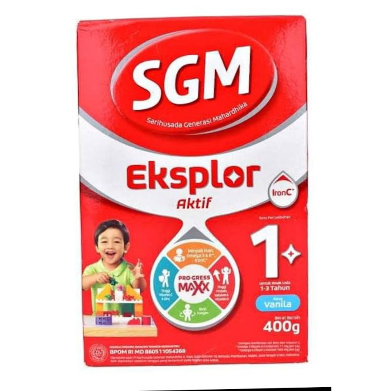 

susu sgm ekplor1+ 400gr
