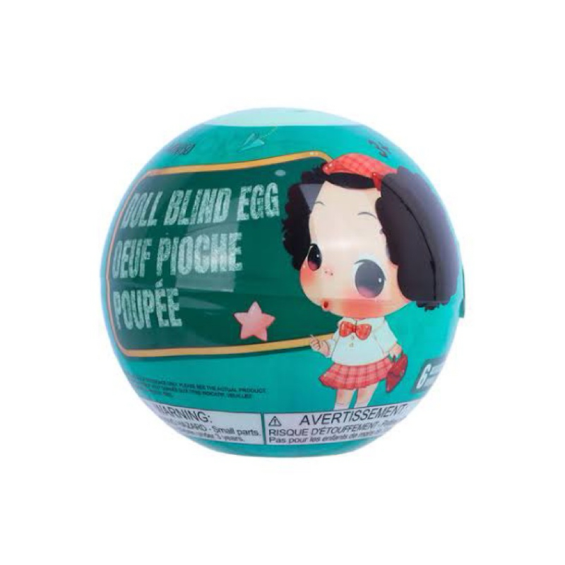 Miniso Blind Egg Doll Student / kotak buta boneka mini lucu