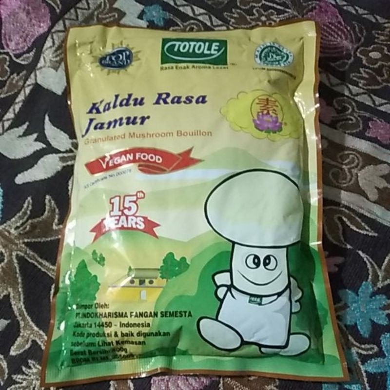 

totole kaldu rasa jamur 400 gram