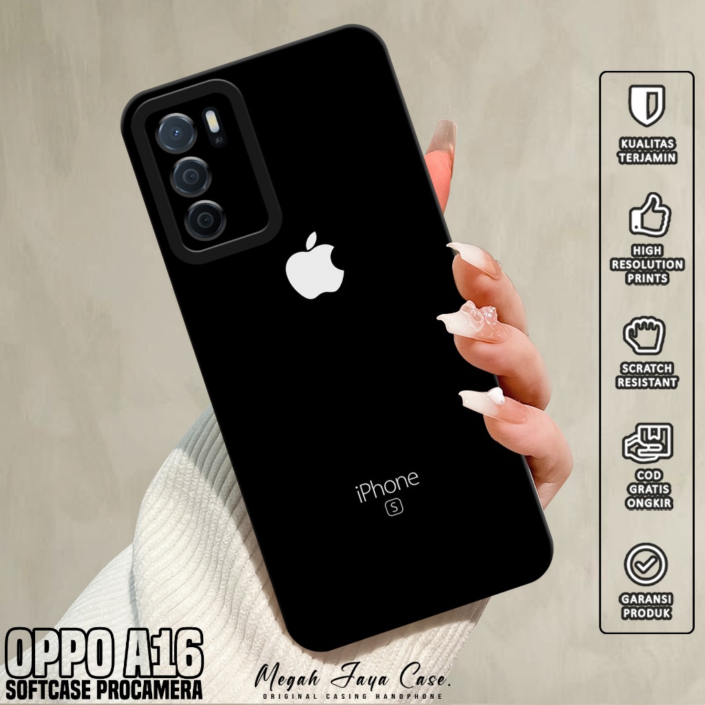 Case Oppo A16 - Casing Oppo A16 Motif BRAND - Silikon Hp Oppo A16 - Softcase Hp Oppo A16 - Kondom Hp