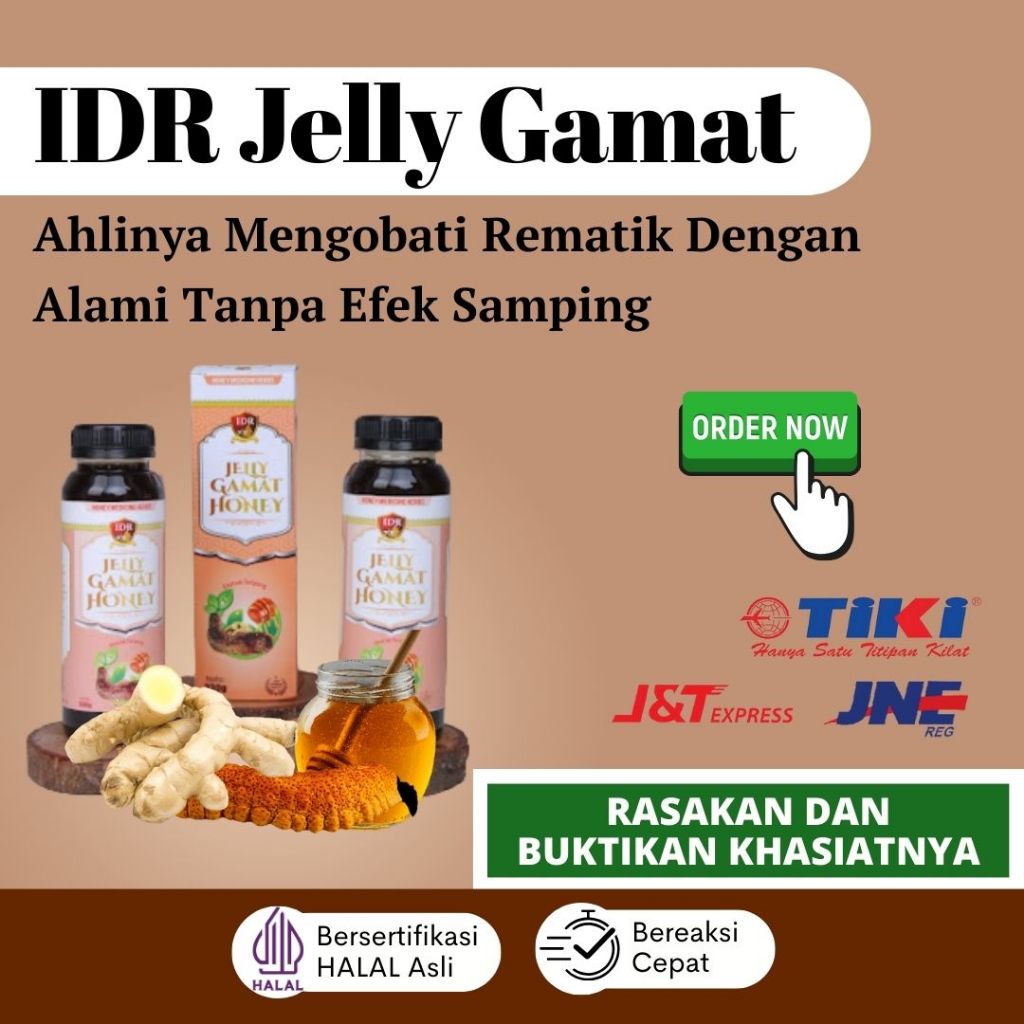 Obat Rematik - IDR Jelly Gamat - Testimoni Terbukti 100 %