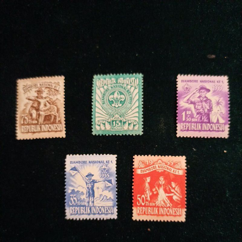 

Stamp Prangko Republik Indonesia Edisi Jambore Nasional ke 1