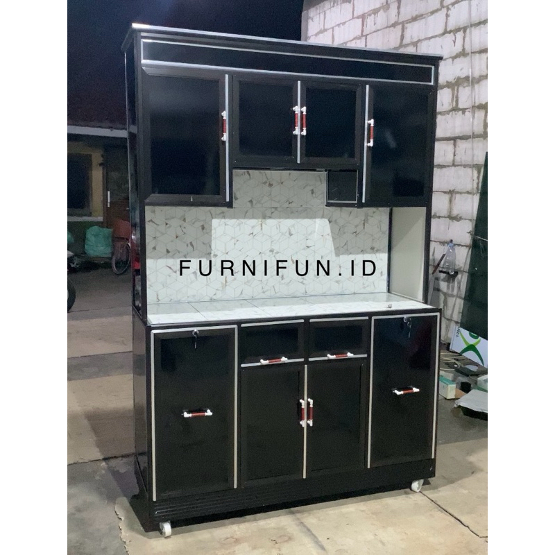 Kitchen Set / Rak Piring Kombinasi Acp / Rak Piring Aluminium