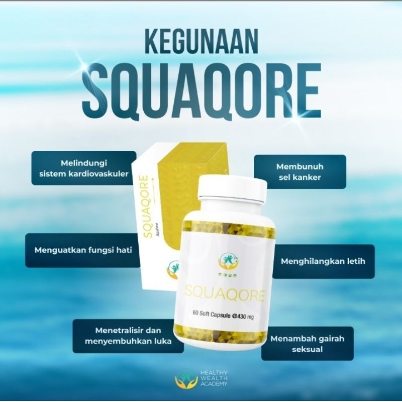 HW SQUAQORE suplemen otak oksigen murni darah obat pikun nutrisi otak stamina laki laki perempuan ob