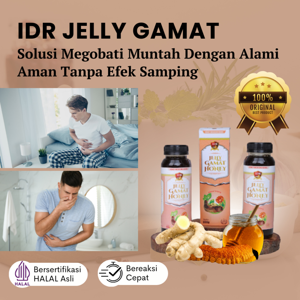 Obat Muntah - IDR Jelly Gamat - Testimoni Terbukti 100 %