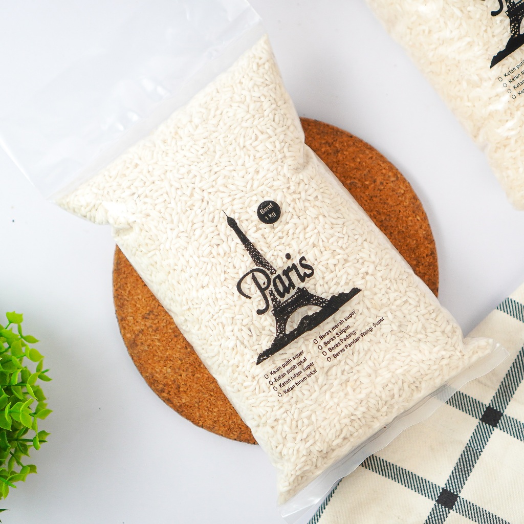 

Ketan Putih Lokal Cap Paris 5 Kg || Makmur Abadi Official Store