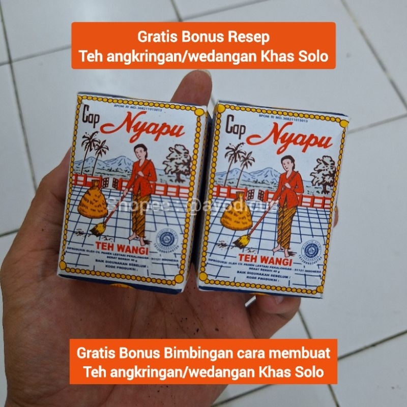 

Teh Solo - Teh Nyapu - Ginastel Wagistel - Wangi Kental - Teh Angkringan - Teh Wedangan - Teh Khas Solo