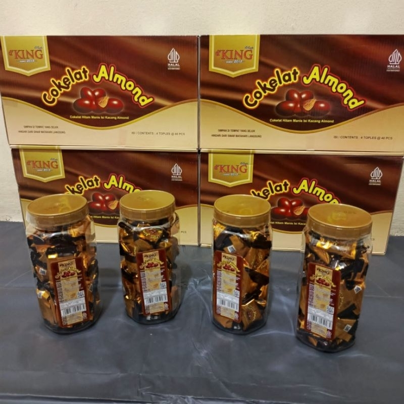 

Cokelat almond d'KING 1 dus / Coklat Almond