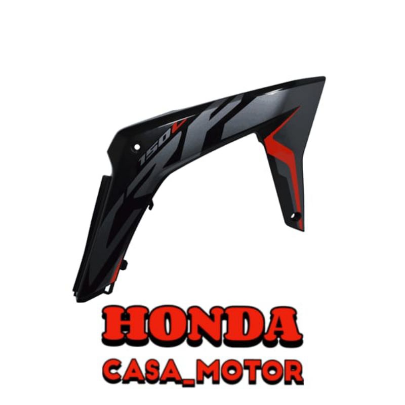 Cover Body Set Kanan Hitam Type 2 – CRF 150L K84 ORIGINAL 17546K84920ZA